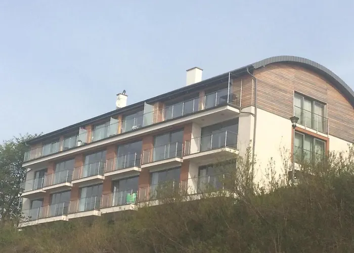 Na Klifie - Komfort, Widok Na Morze, Parking アパート ウストロニエ・モルスキエ