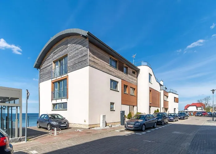 Na Klifie - Komfort, Widok Na Morze, Parking アパート *