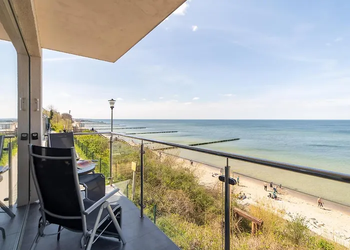 Na Klifie - Komfort, Widok Na Morze, Parking アパート *