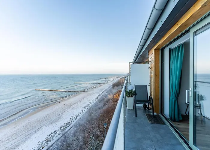 アパート Na Klifie - Komfort, Widok Na Morze, Parking ウストロニエ・モルスキエ