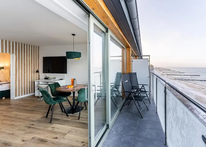 Na Klifie - Komfort, Widok Na Morze, Parking アパート *