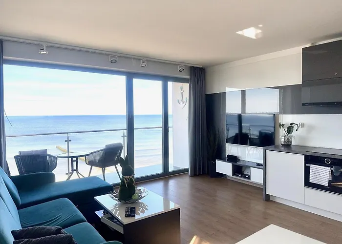 Na Klifie - Komfort, Widok Na Morze, Parking アパート *