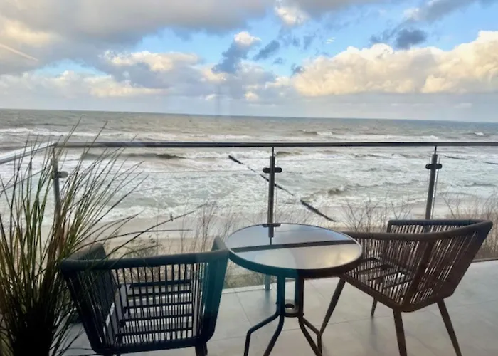 Na Klifie - Komfort, Widok Na Morze, Parking アパート